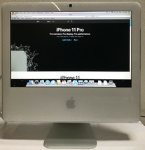 Apple I Mac 17” All In One Core Duo,1.83GHz, 1GB Ram, 250GB Hdd - Local Pick Up - $120.93