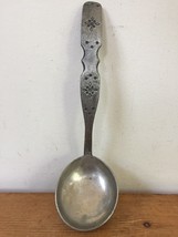 Vintage Antique Swedish German Scandinavian Cast Stainless Serving Spoon... - £23.59 GBP