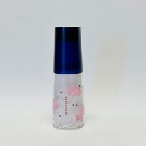 Starbucks Cherry Blossom Flower Sakura Clear Acrylic Water Bottle Tumbler 17 Oz - £72.98 GBP