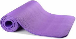 GoYoga All-Purpose 1/2-Inch Extra Thick High Density Anti-Tear Exercise Mat  - £19.80 GBP