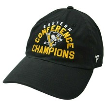 Pittsburgh Penguins NHL SC Conference Champions Hockey Dad Hat by Fanatics - £14.94 GBP