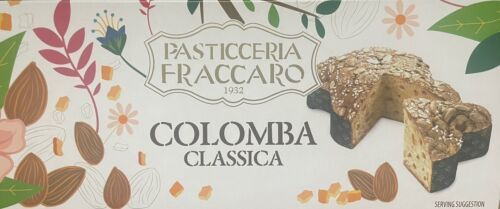 Pasticceria Fraccaro Colombia Classica Cake 26.45 0z. 8/24. - $32.73