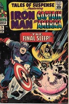 Tales of Suspense Comic Book #74 Iron Man/Captain America Marvel 1966 VE... - £32.39 GBP