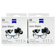Zeiss Pre-Moistened Lens Cleaning Wipes 6 x 5-Inches, 2 Pack (60 count) - £21.49 GBP
