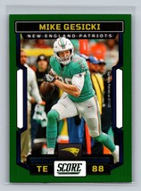 Mike Gesicki #276 2023 Score New England Patriots Green - $2.39