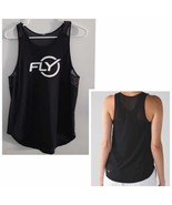 Lululemon Sculpt II Tank Flywheel Sports Printed Logo Black Size 6 - $475.17 MXN