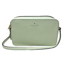 Kate Spade Sienna Mint Green Refined Leather Crossbody Bag KC469 NWT $299 Retail - £66.54 GBP