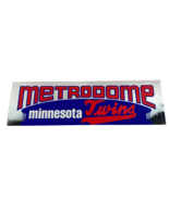 Minnesota Twins Vintage Logo 1980&#39;s Metrodome  Baseball Bumper Sticker D... - £13.41 GBP