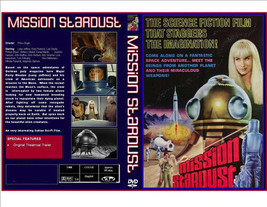 Mission Stardust (1968) DVD Sci-Fi Fantasy Plus Case &amp; Artwork - £15.64 GBP