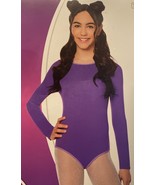 Spirit Halloween Purple Bodysuit Child&#39;s Small 4-6 NWT - $176.51 MXN
