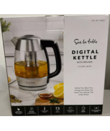 Sur La Table Digital Kettle with Infuser SLT-4408 7.5 Cups 7 Functions L... - $98.99
