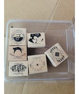 Stampin Up  2007  Party Punch 6 piece rubber stamp kit Very Nice Condition. - $9.90