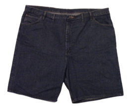 Wrangler Men&#39;s Jean Shorts Relaxed Fit Traditional Blue Denim Size 48 Cotton - £22.07 GBP