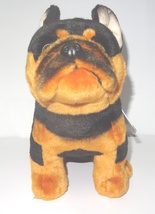 Black &amp; Tan French Bulldog, as is, gift wrapped or not, with  engraved tag  - £31.47 GBP+
