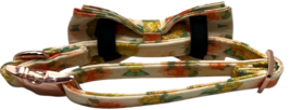 Adjustable Bow Tie Collar for Small Boy or Girl Dogs Spring Sunflower Print image 5