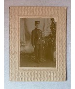 Antique Old Mexican Photograph Military College Cadet Young boy from 1900&#39;s - €20,28 EUR