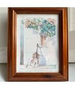 Rustic Vintage Wooden Key Storage Box with a Drawing, from France, Wall ... - $1,425.81 MXN