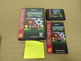 Jeopardy Sports Edition Sega Genesis Complete in Box - £4.68 GBP