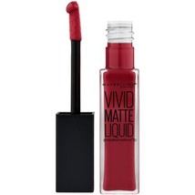 Maybelline New York Color Sensational Vivid Matte Liquid Lipstick, Red P... - $9.79