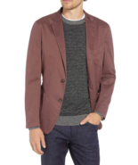 CULTURATA Men&#39;s Burgandy Garment-Washed Patched Jacket Size US 40R EU 50... - $85.00