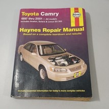 Haynes Repair Manual Book Toyota Camry 1997-2001 Avalon Solara Lexus ES3... - $13.95