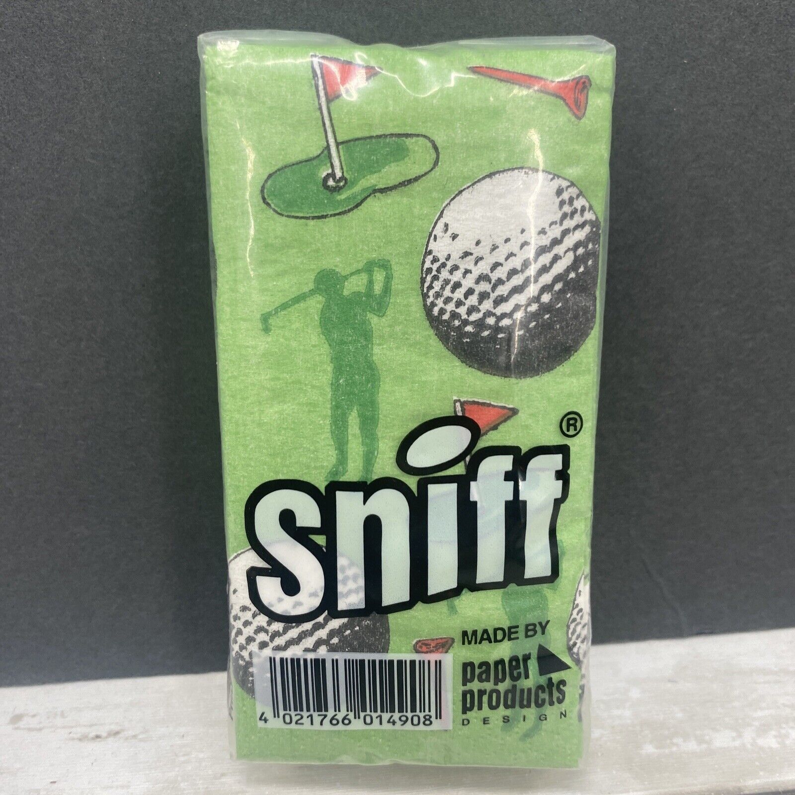  GOLF Novelty Golfer Sniff Pocket Designer Tissues Golf Balls Tees Tissue Pack - $9.26