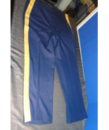 ASU DRESS BLUE GOLD BRAID ARMY NCO OFFICER UNIFORM DRESS SUSPENDER PANTS... - $592.03 MXN