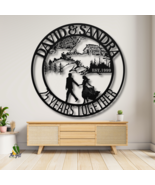 25th Wedding Anniversary Metal Art - Elegant Silver Gift &amp; Memorable Kee... - $56.11 CAD+