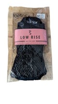NWT ToeSox Women&#39;s Black Half Toe Low Rise Grip Socks, Size Med 8.5-10.5 - £11.38 GBP