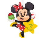 Hallmark Ornaments Minnie Mouse Babys 1st Christmas 2022 3 inch Ornament... - $13.91