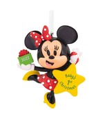 Hallmark Ornaments Minnie Mouse Babys 1st Christmas 2022 3 inch Ornament... - £10.91 GBP