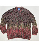 LIMNOS 100% Pure Mercerized Cotton Zip-up 3D Cardigan Size L Made In Aus... - $1,956.32 MXN