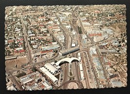 1960&#39;s-70&#39;s Postcards - Bird&#39;s-eye View of Mexican and U.S. Immigration Stations - £2.99 GBP