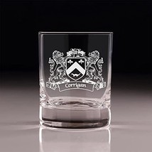 Corrigan Irish Coat of Arms Old Fashioned Tumblers - Set of 4 - $66.64