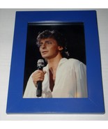 Barry Manilow Custom Concert Photo Vintage 1980&#39;s Framed 5X7 - €30,38 EUR