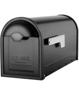 Architectural Mailboxes 8830B-10 Winston Nickel Flag Post Mount Mailbox,... - $951.75 MXN