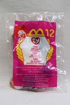 ORIGINAL Vintage 1999 McDonald&#39;s Ty Teenie Beanie Baby Chip Cat - £11.64 GBP