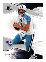 2009 SP #4 Kerry Collins Tennessee Titans - £2.25 GBP