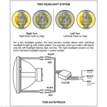 Car/Truck LED Headlight Drl Halo &amp; Turn Signal Light Dual Control Relay Modules - £26.99 GBP