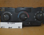 06-07 Dodge Charger AC Temperature Control 55111870AE Switch 98-11F4 Bx 1 - $39.99