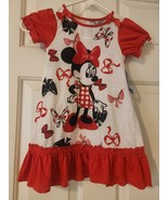 Disney Store Minnie Mouse Ruffled Nightgown Sz 3 - $15.99