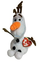 TY Beanie Baby 6&quot; OLAF the Snowman (Disney Frozen) Plush Toy - $5.95
