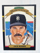 Jack Morris 1987 Donruss #13 Detroit Tigers MLB Baseball Card Diamond Kings - £0.77 GBP