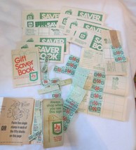 Vintage Lot of 400+ S&amp;H Green Stamps Loose &amp; Books Sperry &amp; Hutchinson - £15.73 GBP