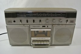 Realistic Radio Shack 14-775 Boombox Stereo Cassette Tape Player Works Read Desc - £57.35 GBP
