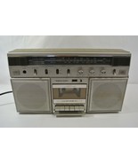 REALISTIC Radio Shack 14-775 Boombox Stereo Cassette Tape Player Works R... - £56.86 GBP