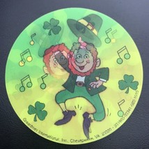 St Patrick’s Day Pin Button Pinback Lenticular Leprechaun Irish - £7.95 GBP