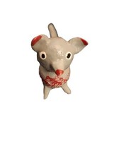 Dog Bobble Head Mexican Folk Art Hand Made Head Moves - $6.43