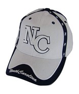 North Carolina Men&#39;s Adjustable Baseball Cap (White/Navy) - £11.94 GBP