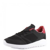 Mens Globe Avante Athletic Sneakers Shoes Nib Black Red Lava - £29.97 GBP